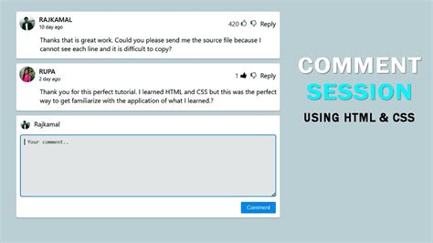 Website Builder: How to Add a Comments Section .